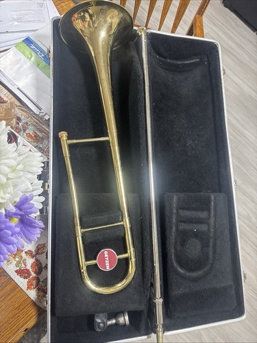 Getzen slide trombone - trombone, brass